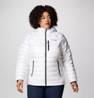 Geaca Columbia® Arctic Crest™ Down Dama Albi | YOUHTR-029