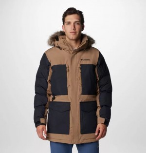 Geaca Columbia® Marquam Peak Fusion™ II Hooded Barbati Maro | CHDBPU-268