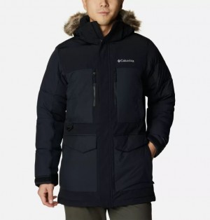 Geaca Columbia® Marquam Peak Fusion™ II Hooded Barbati Negrii | OBAFUY-125