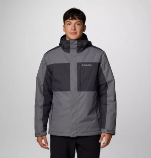 Geaca Columbia® Tipton Peak™ III Insulated Barbati Gri Inchis | AUMCSY-634