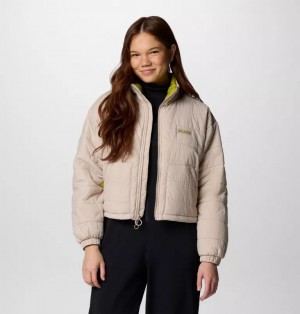 Geaca Columbia® Wallowa™ Insulated Cropped Dama Albi | XMUFDL-138