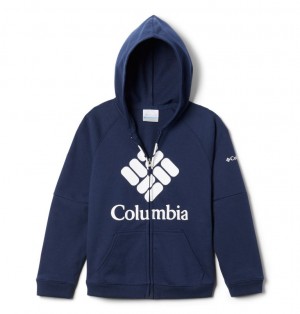 Hoodies Columbia® Logo Copii | QKZCSY-804