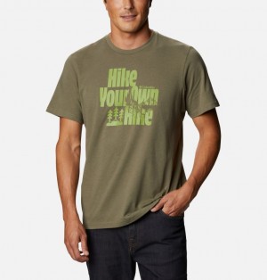 T-Shirts Columbia® Alpine Way Barbati | BMSYVW-506