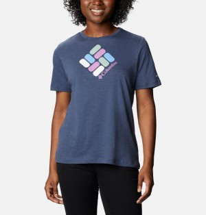 T-Shirts Columbia® Bluebird Day Dama | TRMQHP-708