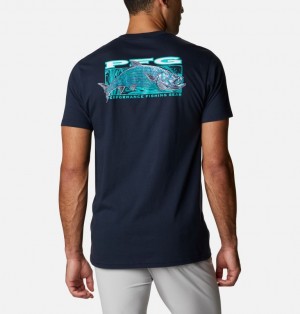 T-Shirts Columbia® PFG Barbati | AWSZKQ-318