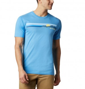 T-Shirts Columbia® PFG Barbati | BHCWYQ-943