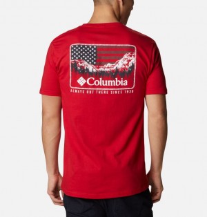 T-Shirts Columbia® PFG Barbati | CAIFOS-450