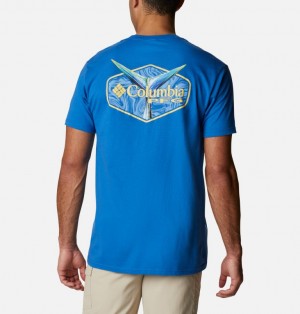 T-Shirts Columbia® PFG Barbati | VIYECM-240