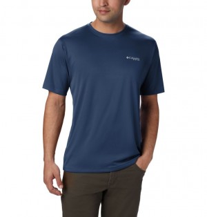 T-Shirts Columbia® PFG Zero Rules Barbati | PWITDA-165