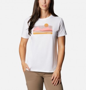 T-Shirts Columbia® Sun Trek Dama | XTWACG-698