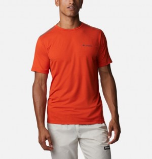 T-Shirts Columbia® Tech Trail Barbati | GYXAIP-892