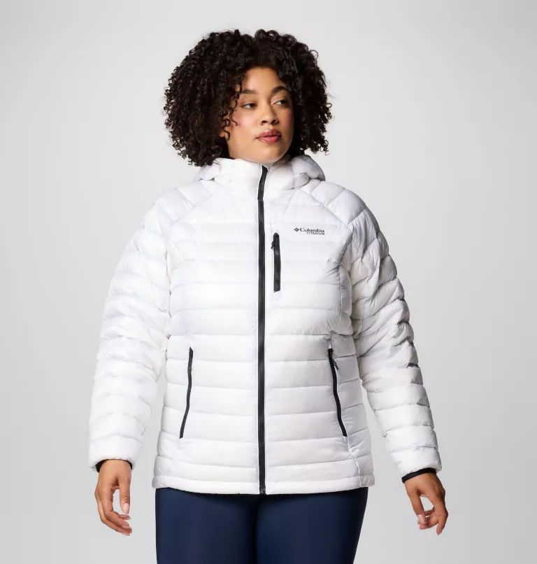 Geaca Columbia® Arctic Crest™ Down Dama Albi | YOUHTR-029