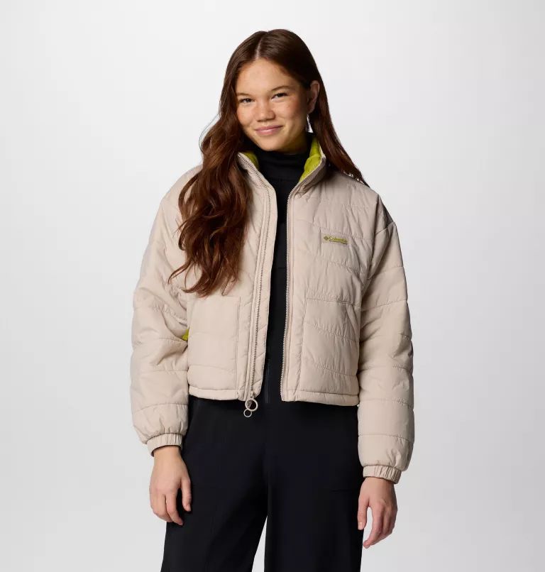 Geaca Columbia® Wallowa™ Insulated Cropped Dama Albi | XMUFDL-138