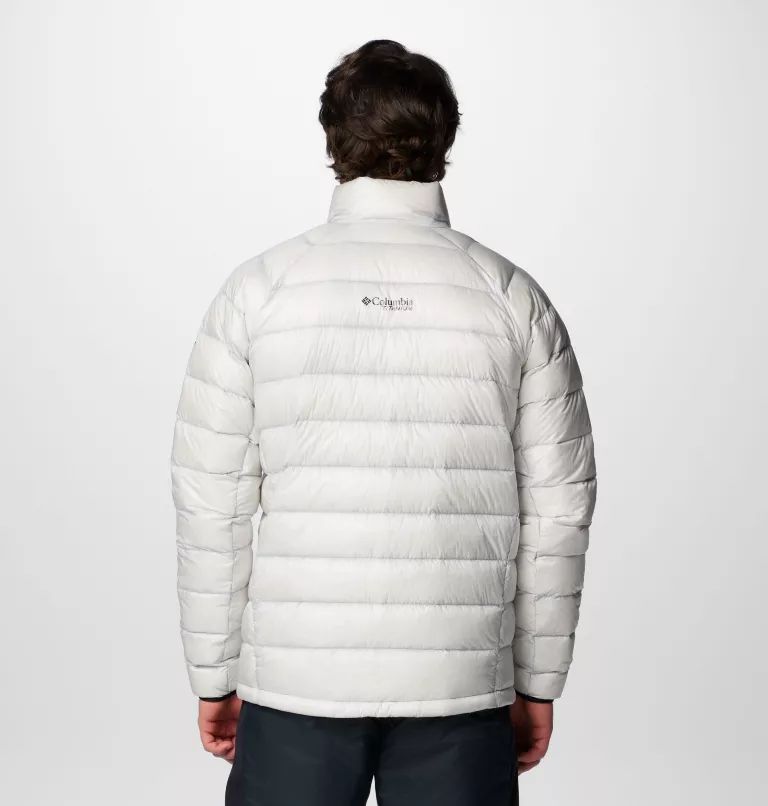 Geaca Puf Columbia® Arctic Crest™ Barbati Albi | OEUKLQ-408