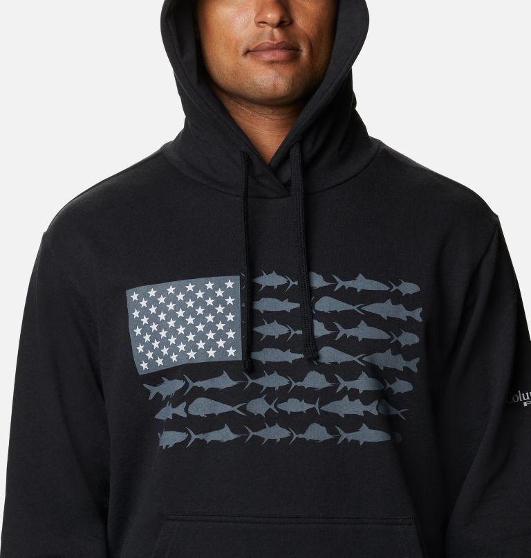 Hoodies Columbia® PFG Fish Flag Barbati | BQSUZG-084