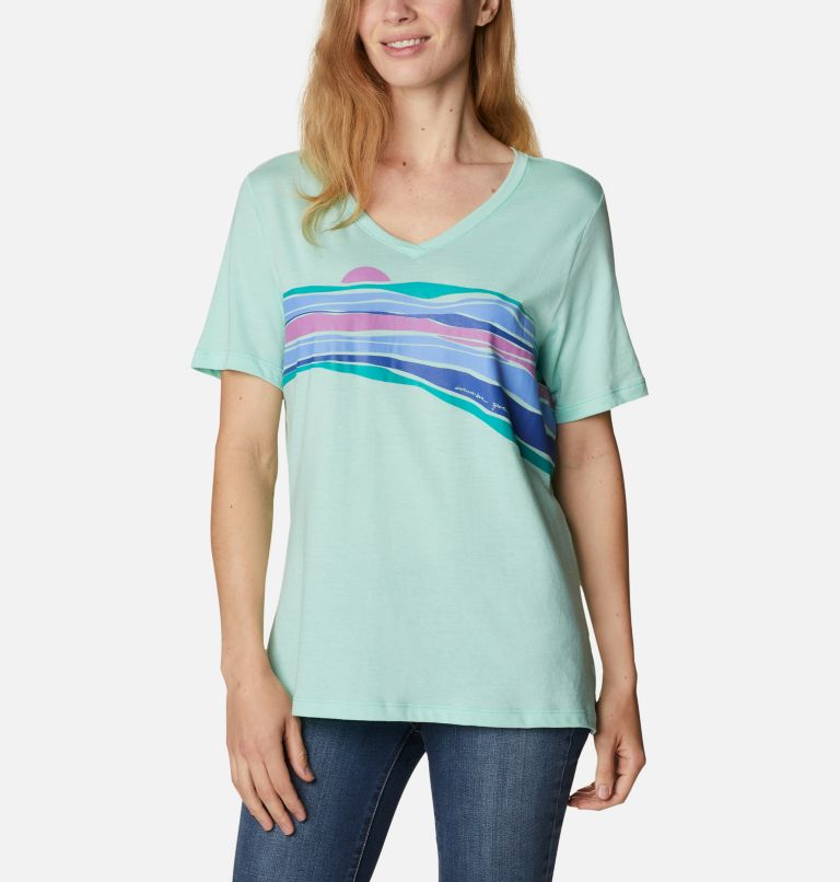 T-Shirts Columbia® Bluebird Day Dama | NTKAPU-847