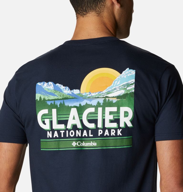 T-Shirts Columbia® Glacier Barbati | MOYVSP-906