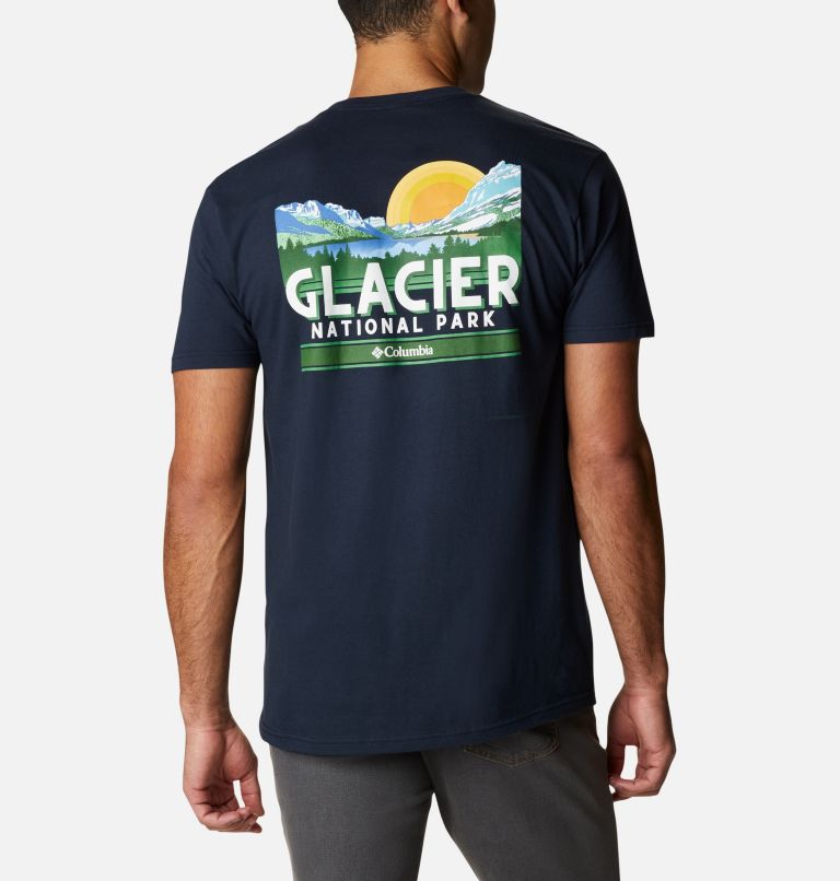 T-Shirts Columbia® Glacier Barbati | MOYVSP-906