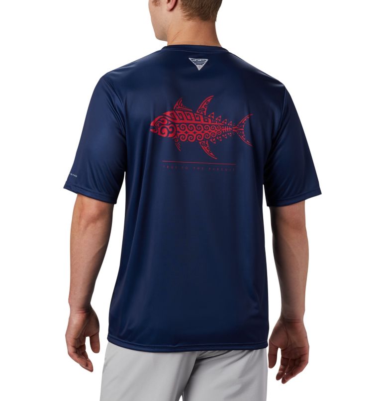 T-Shirts Columbia® PFG Terminal Tackle Barbati | THCARN-384